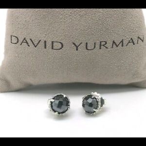 Retired David Yurman Hematite Chatelaine earrings